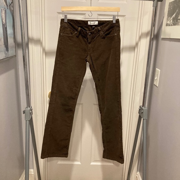 Habitual chocolate brown corduroy pant.  Brown.  BEST BUTT!!  Size 28 W. - Picture 2 of 5